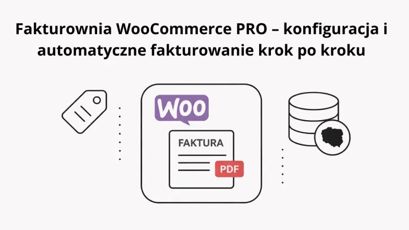 Kadr z filmu o konfiguracji wtyczki Fakturownia WooCommerce